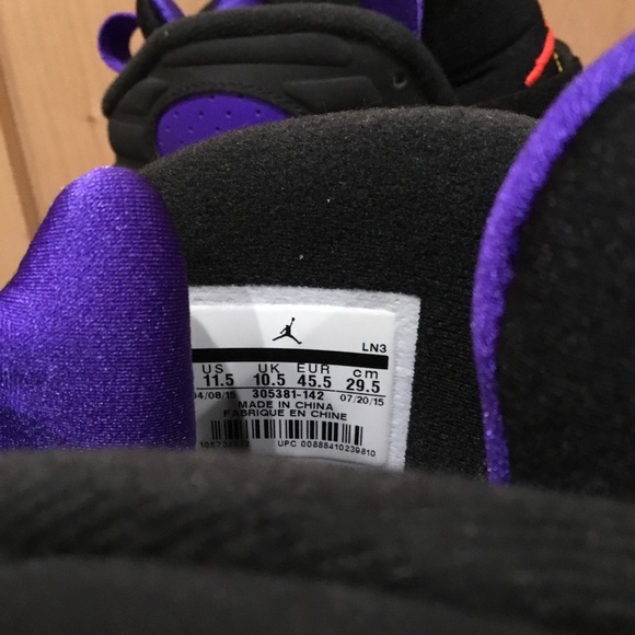 Nike Air Jordan 8 Retro Three Peat Mens Size 11.5 OG VIII 305381–142 - Picture 4 of 8
